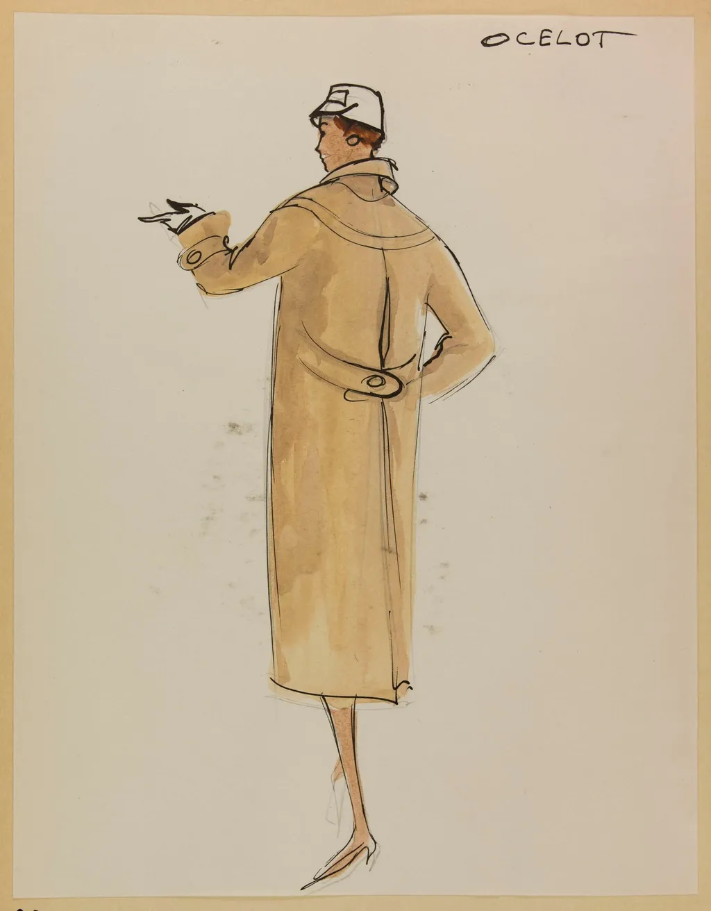 Ocelot, by Carven, 1955