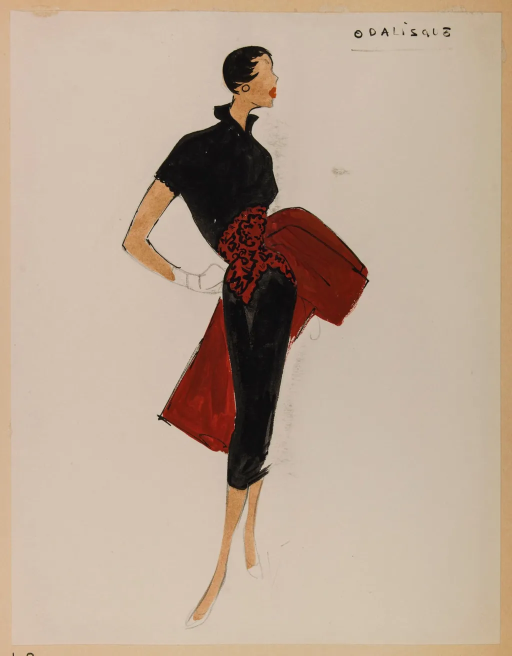 Odalisque, by Carven, 1953