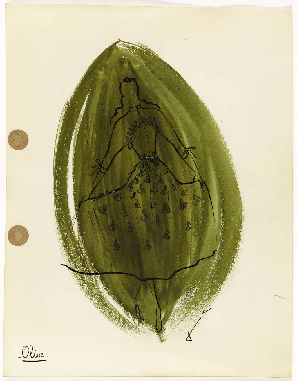 'Olive', by Carven, 1949