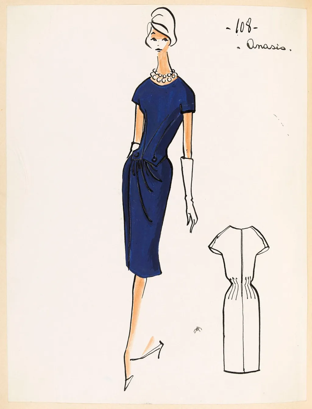 Onasis, by Carven, 1959