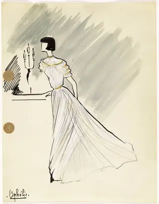 'Ophélie', by Carven, 1949