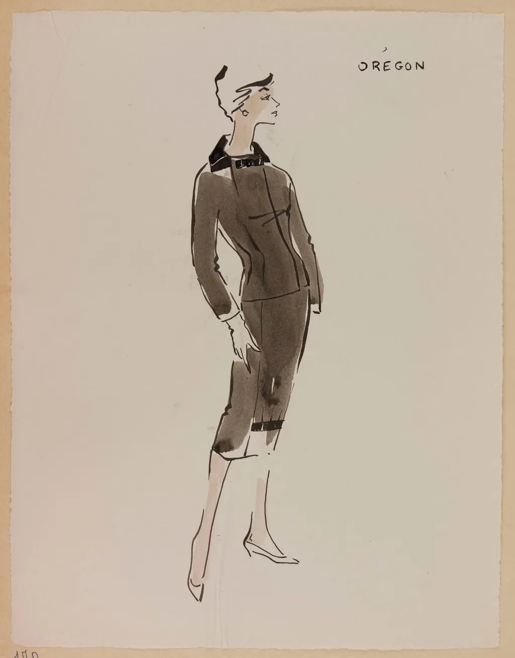 Orégon, by Carven, 1956