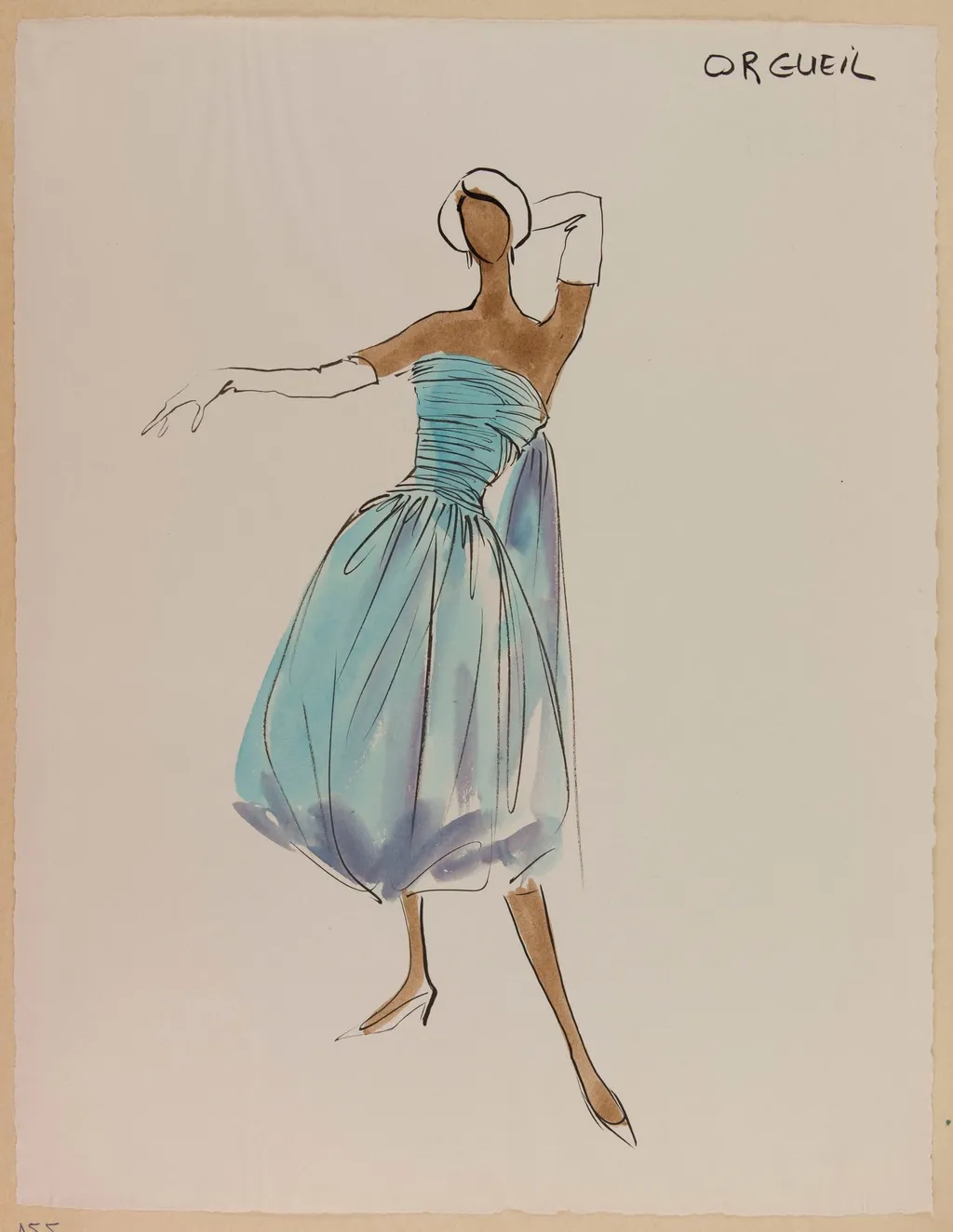 Orgueil, by Carven, 1956