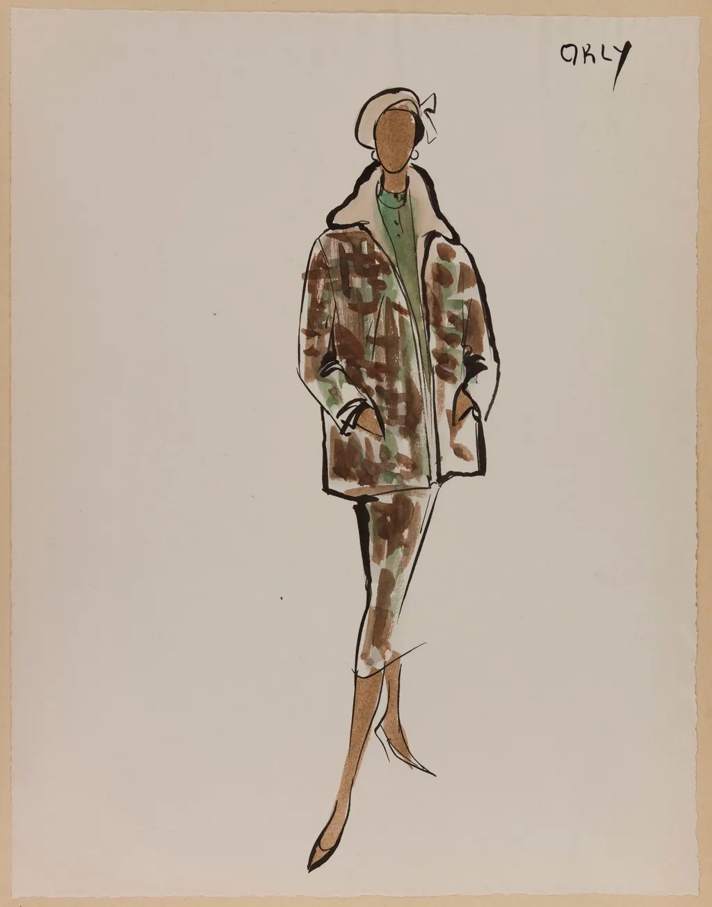 Orly, by Carven, 1956