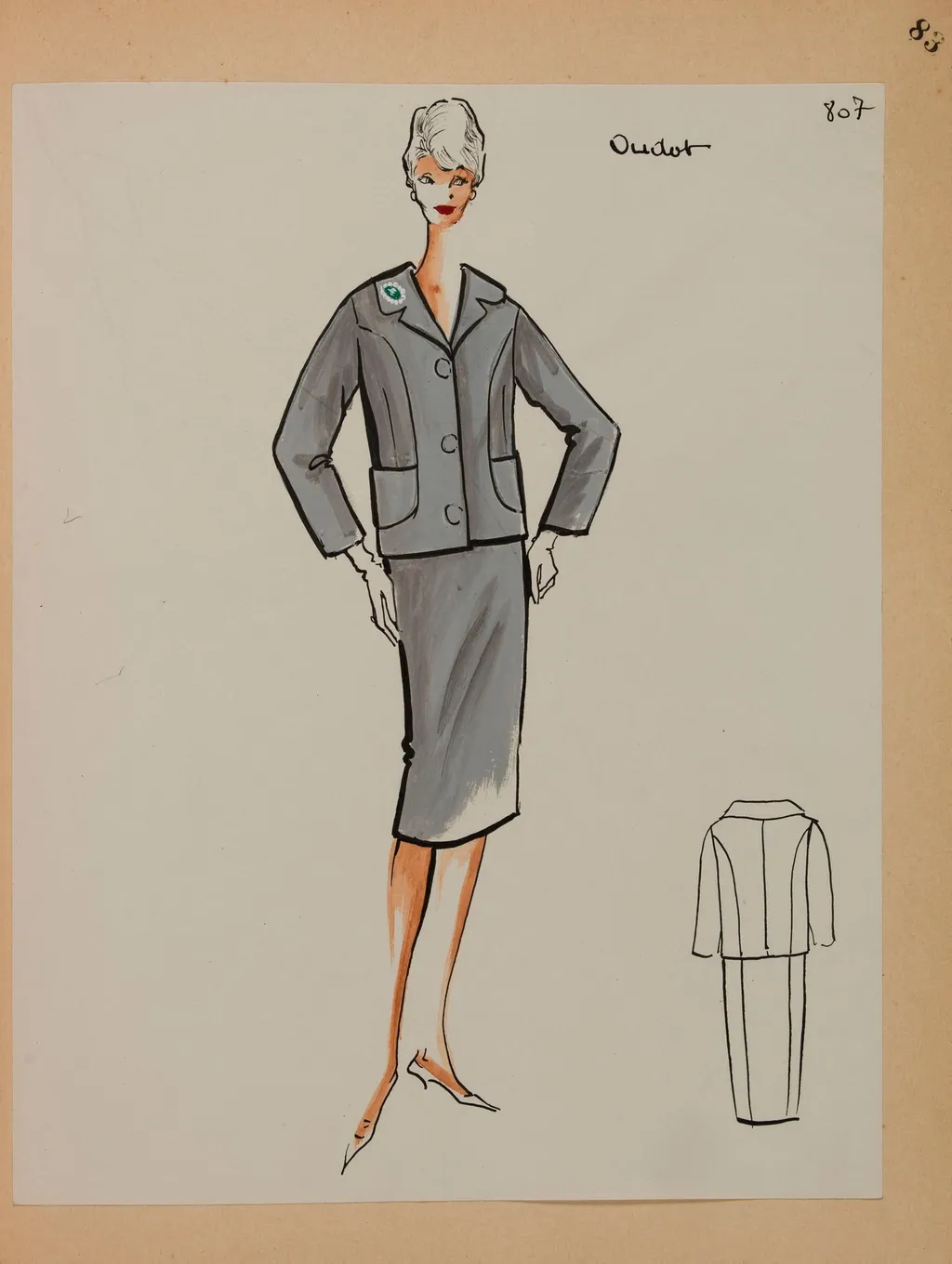 Oudot, by Carven, 1958