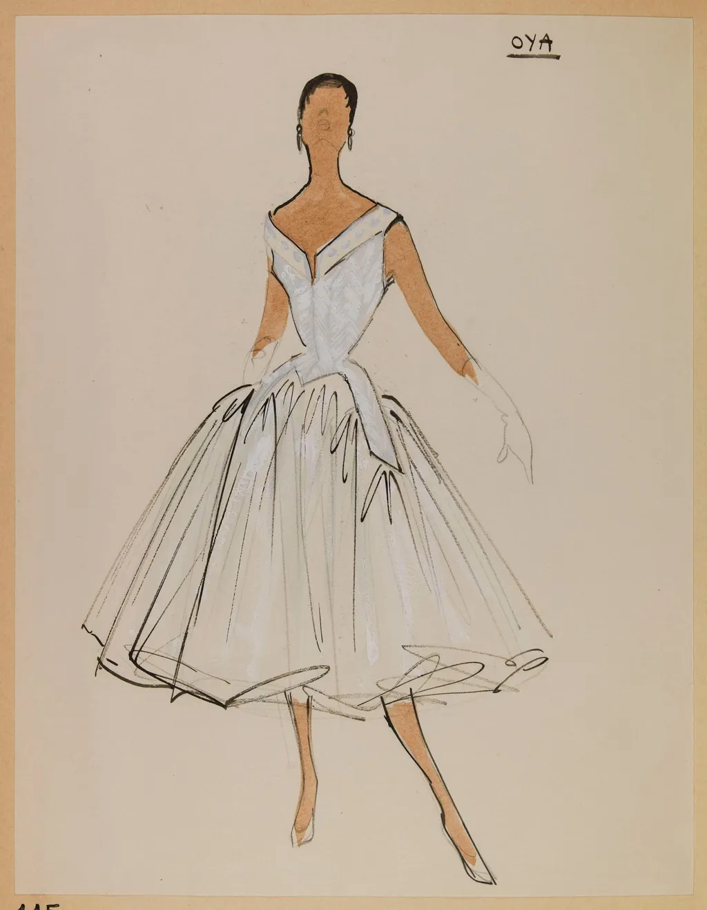 Oya, by Carven, 1953
