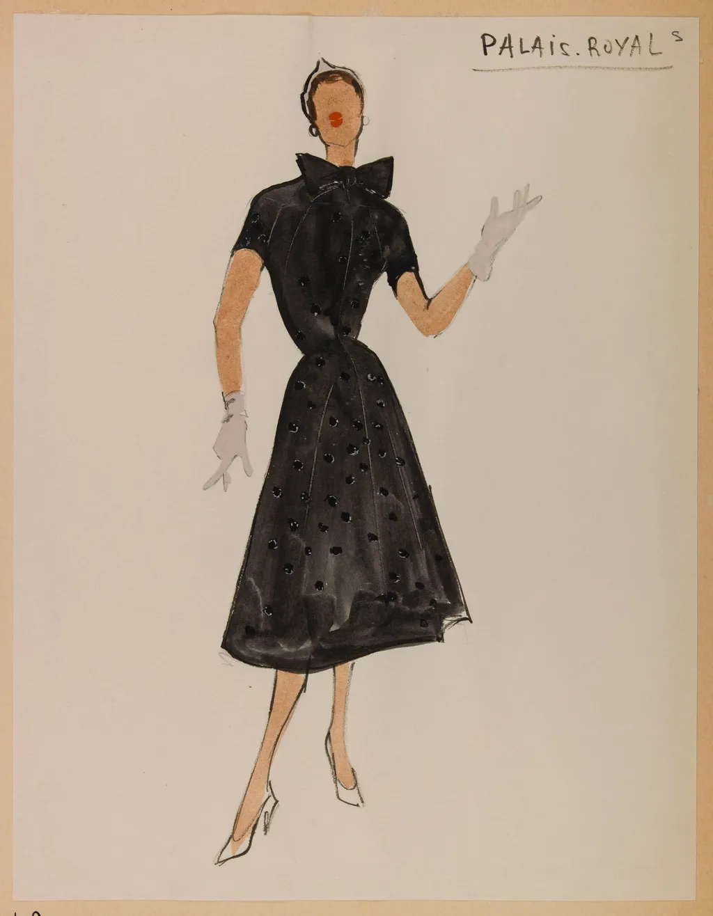 Palais-Royal, by Carven, 1953