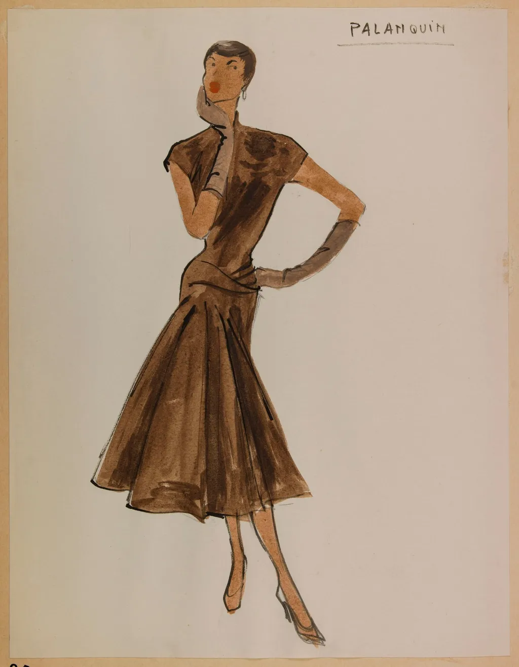 Palanquin, by Carven, 1953