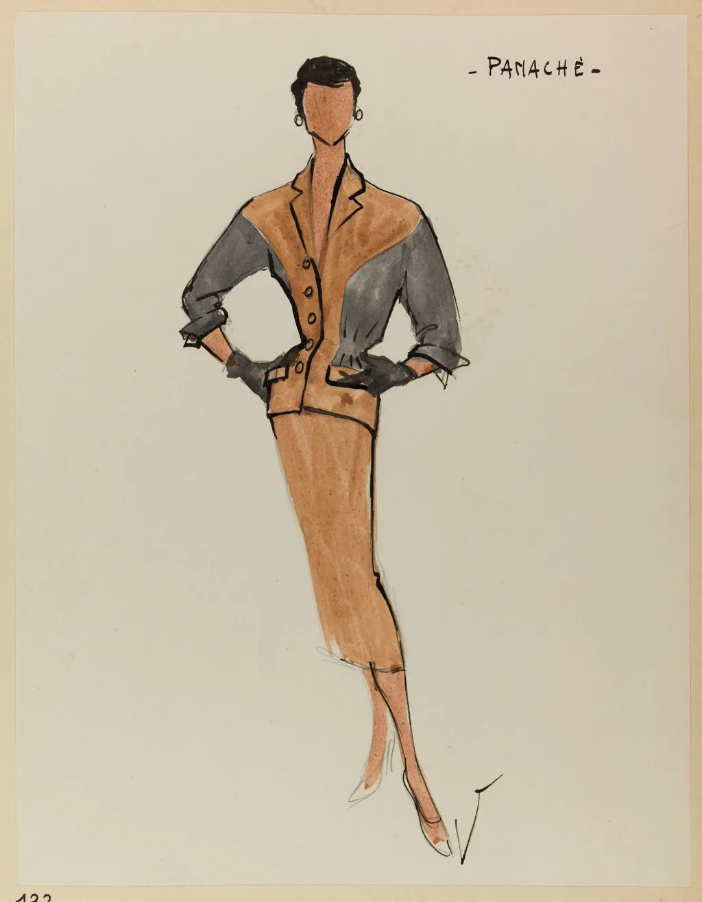 Panaché, by Carven, 1953