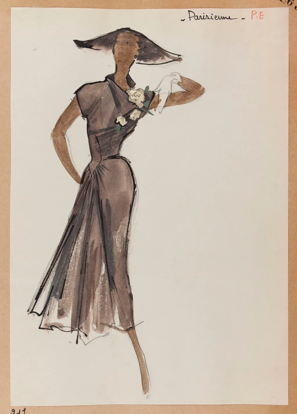 Parisienne, by Carven, 1951