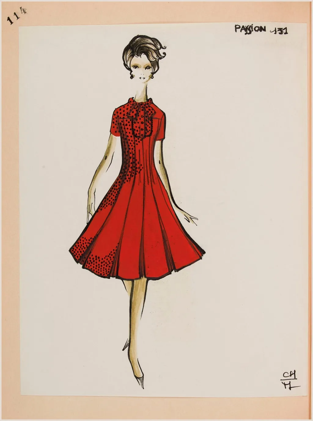 Passion, by Carven, 1963