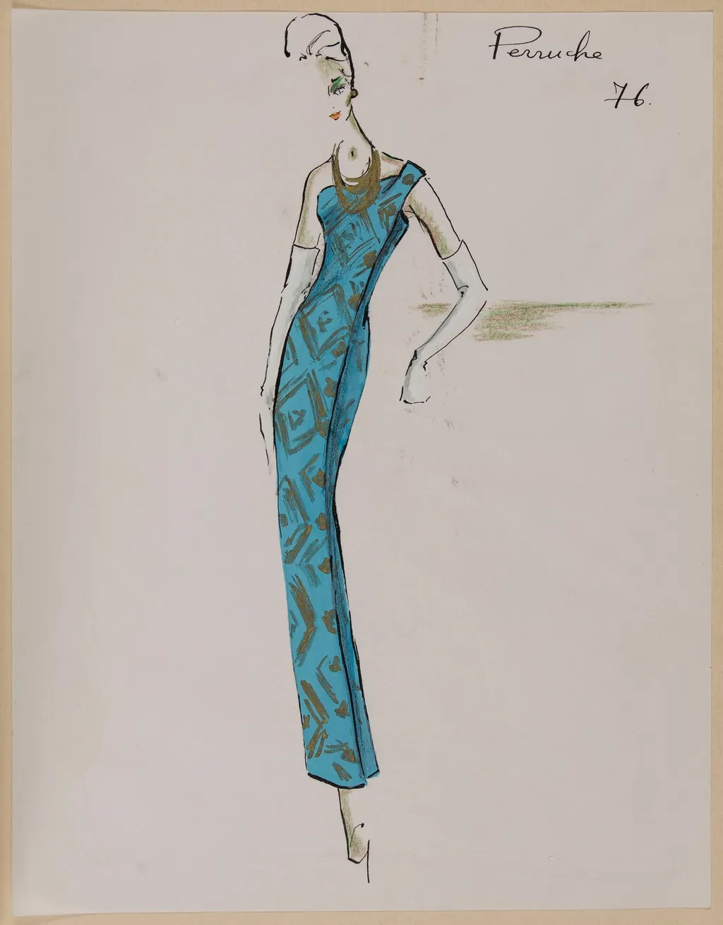 Perruche, by Carven, 1960