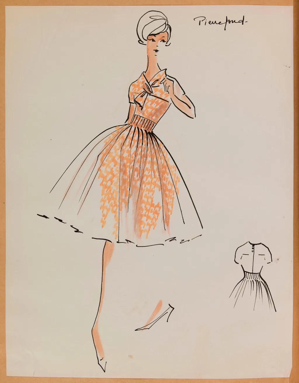 Pierrefonds, by Carven, 1958