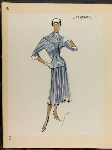 Pimpant, by Carven, 1953