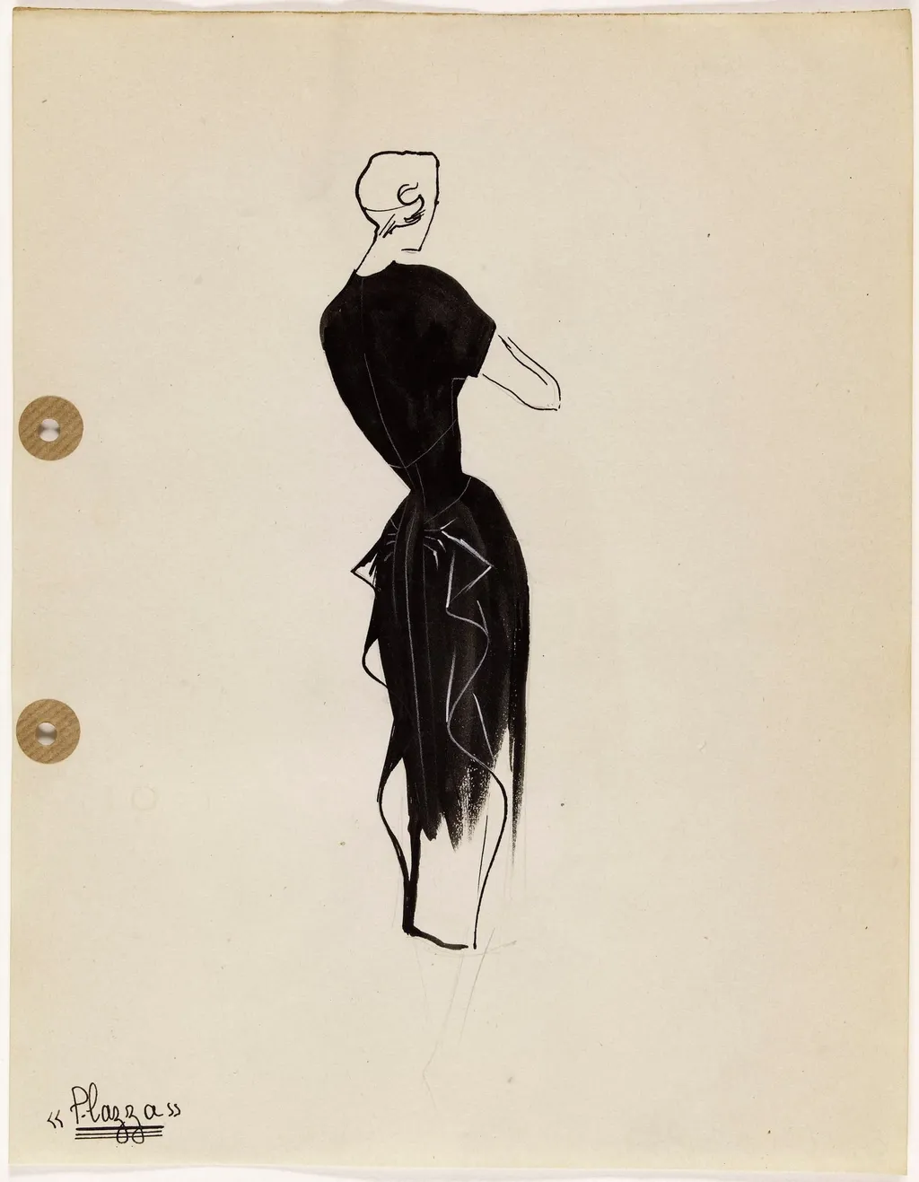 'Plazza', by Carven, 1949