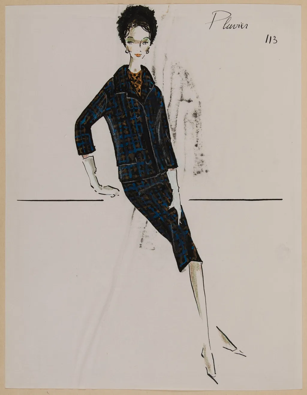 Pluvier, by Carven, 1960