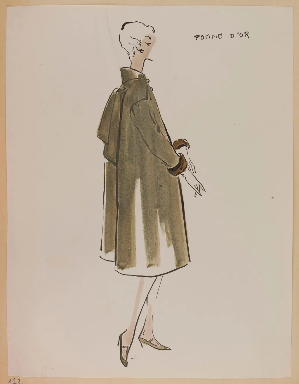 Pomme d'or, by Carven, 1956