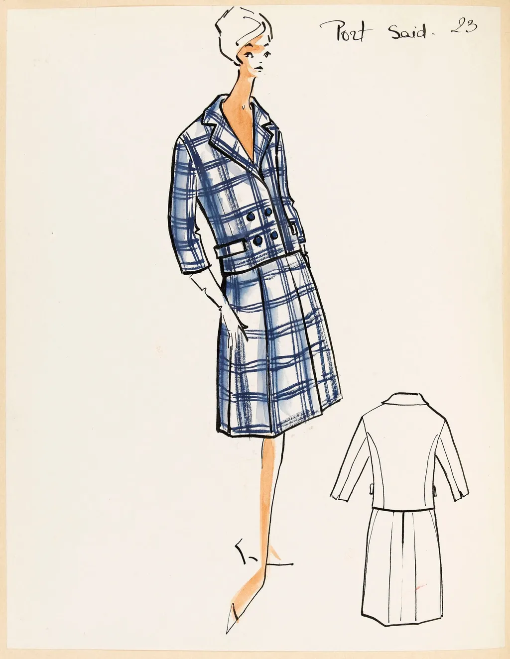 Port Said, by Carven, 1959