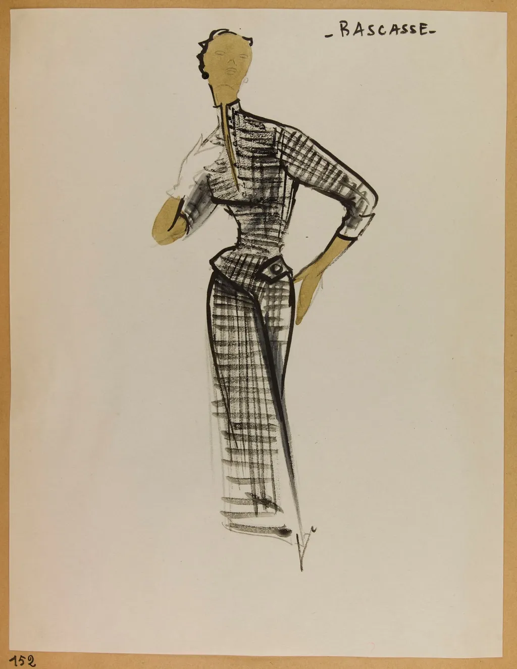 Rascasse, by Carven, 1952