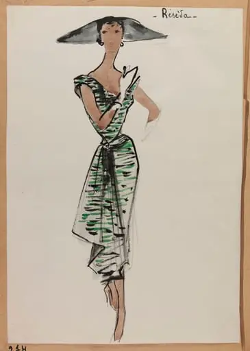 Réséda, by Carven