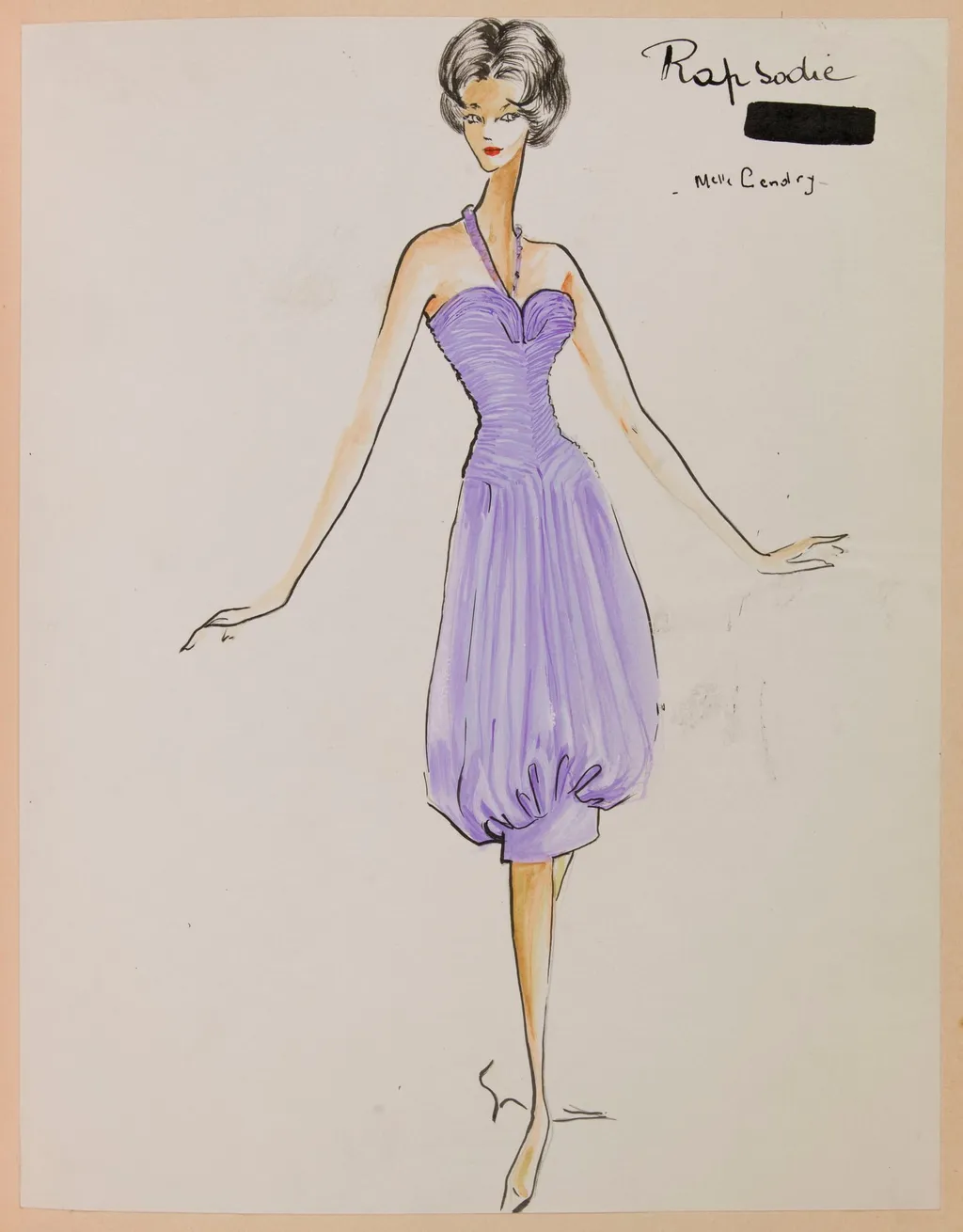 Rhapsodie, by Carven, 1958