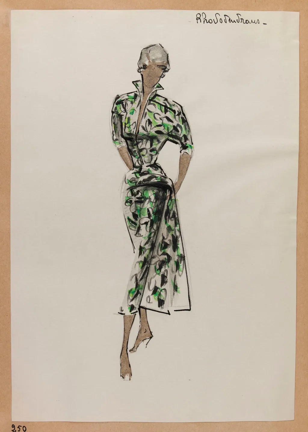 Rhododendrons, by Carven, 1951
