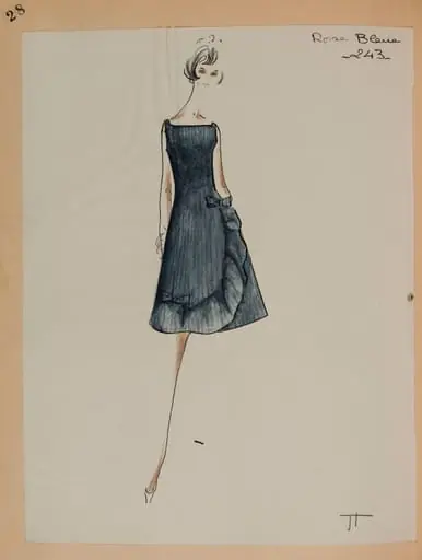 Rose bleue, by Carven
