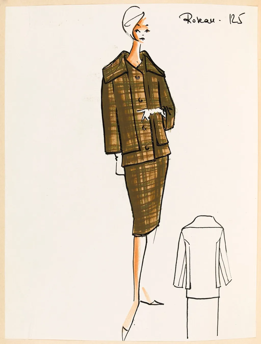Roseau, by Carven, 1959