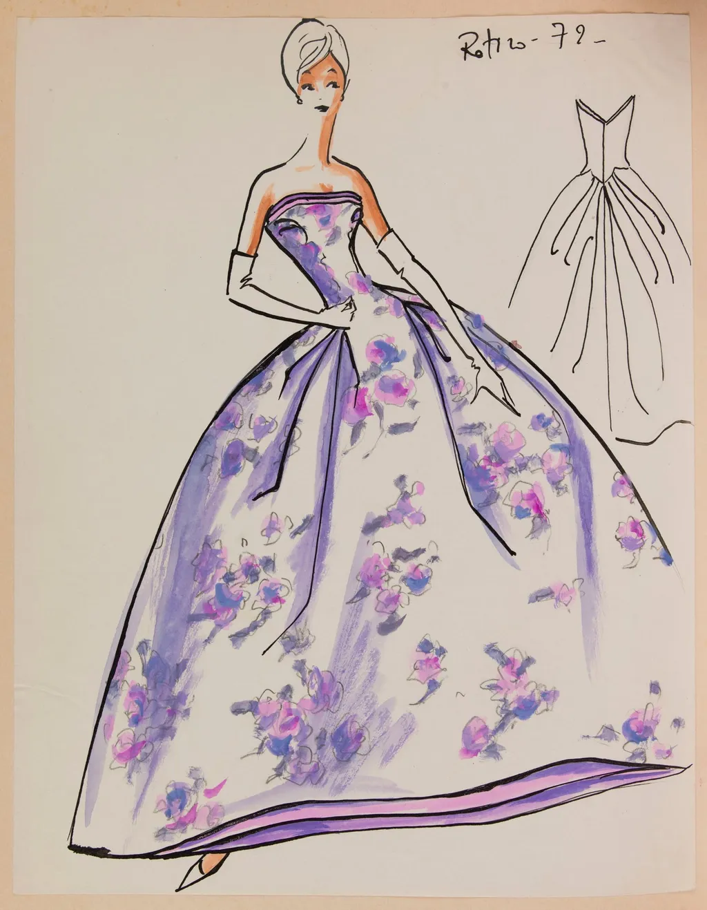 Rotiro, by Carven, 1958