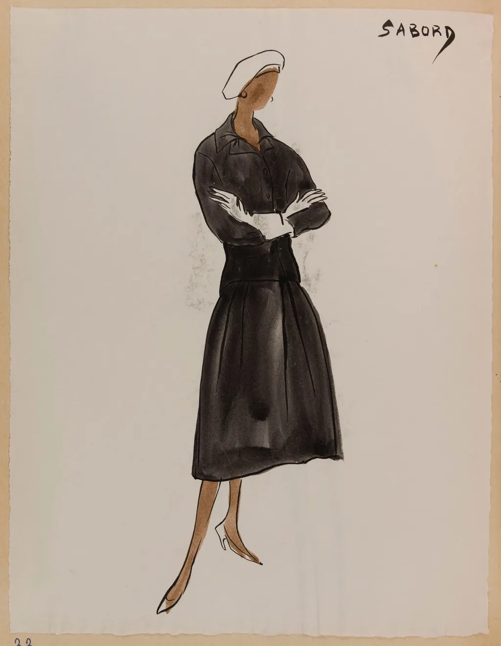 Sabord, by Carven, 1956