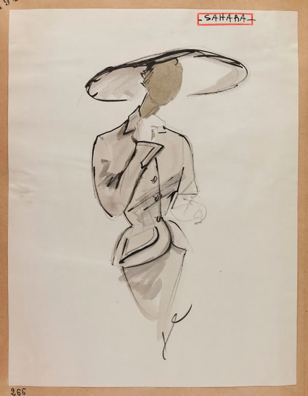 Sahara, by Carven, 1951