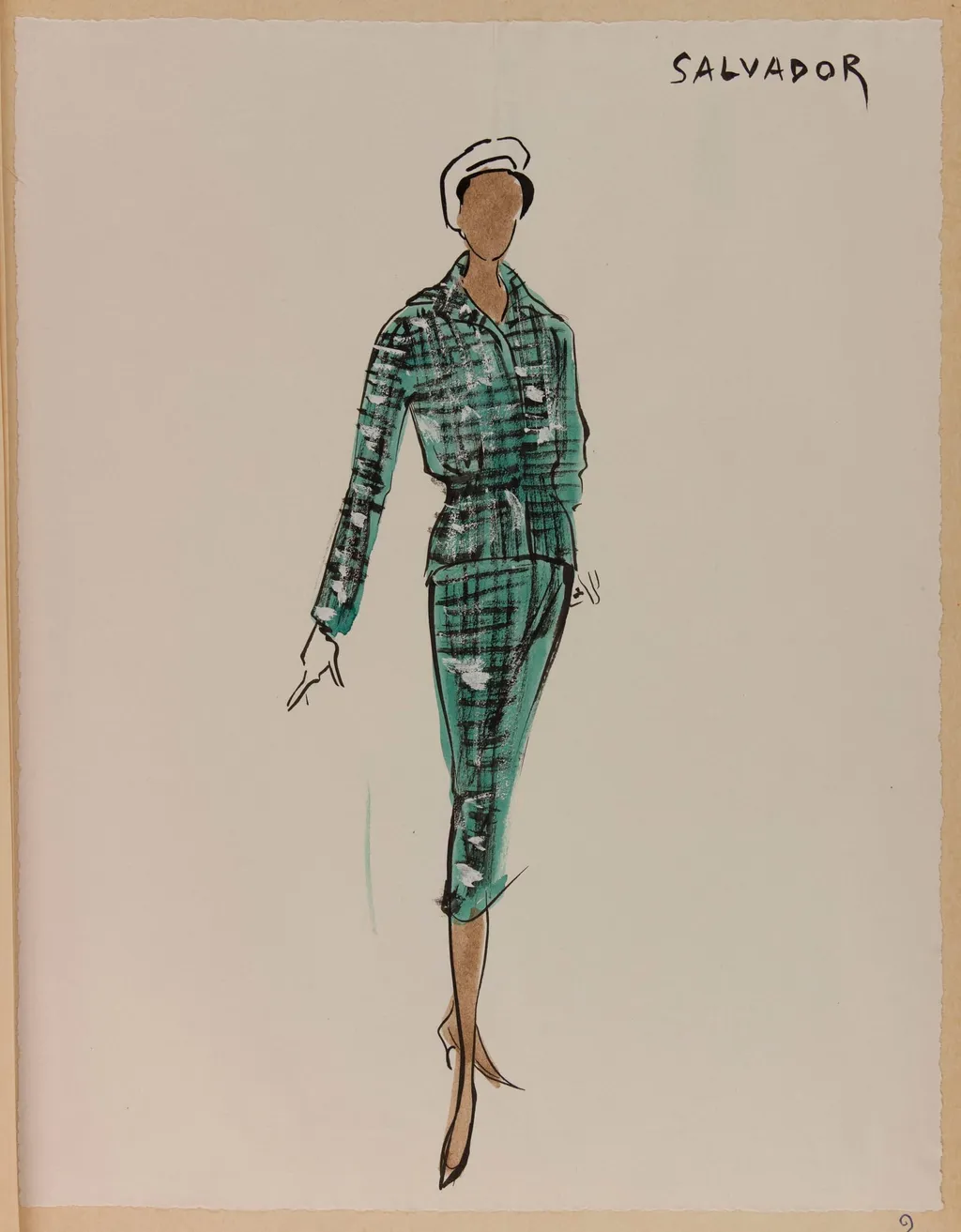 Salvador, by Carven, 1956