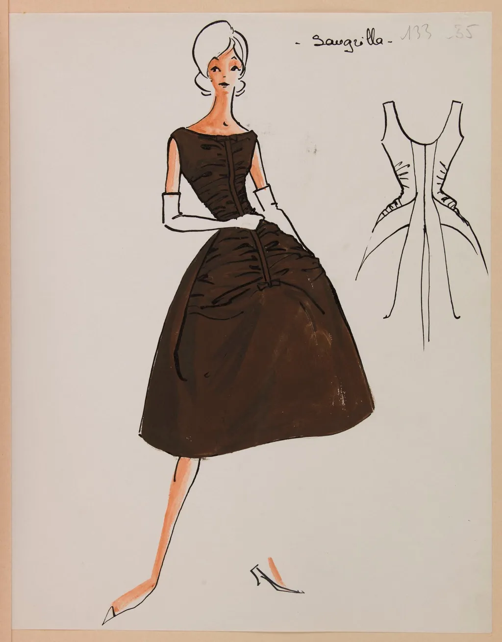Sangrilla, by Carven, 1958