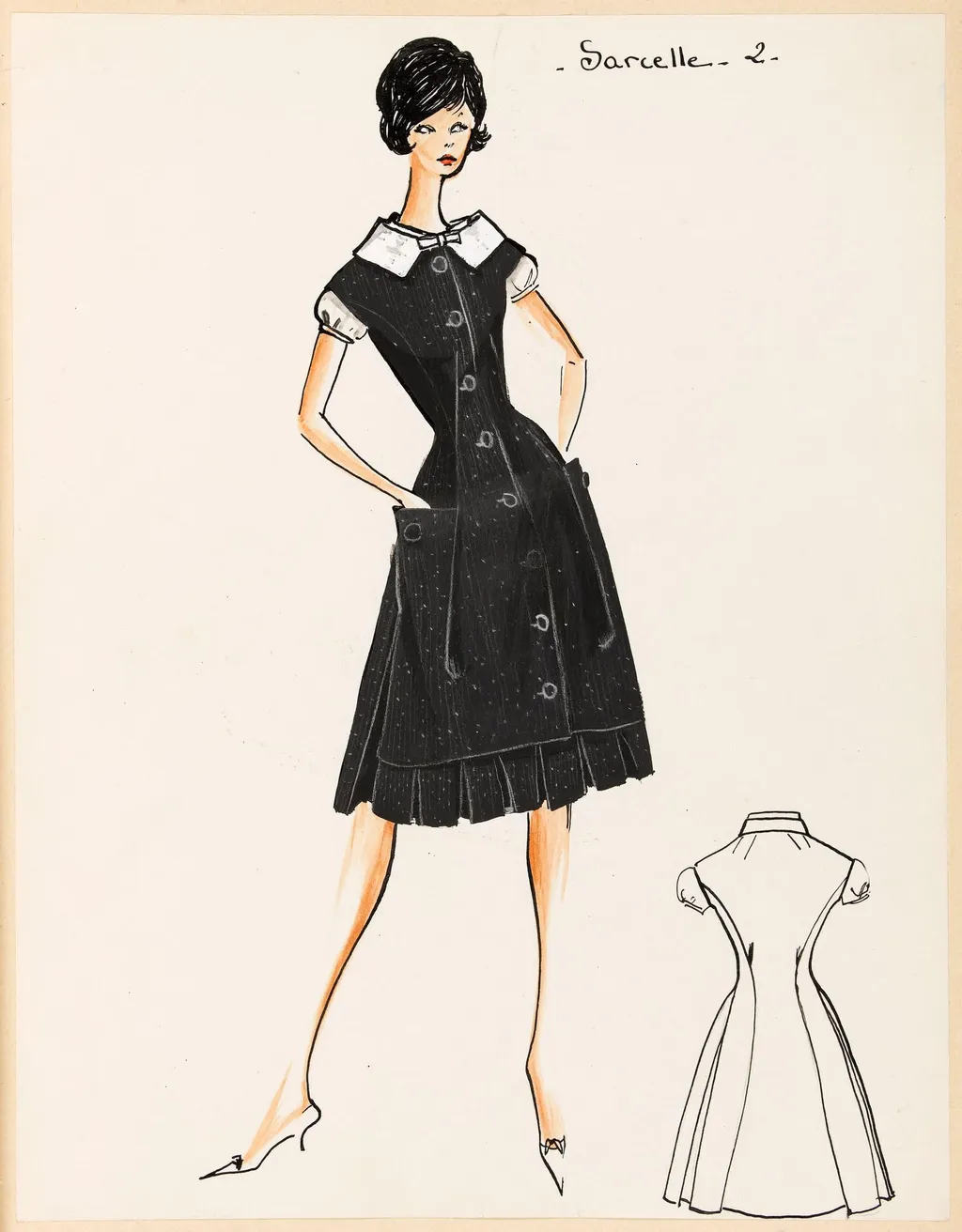 Sarcelle, by Carven, 1959