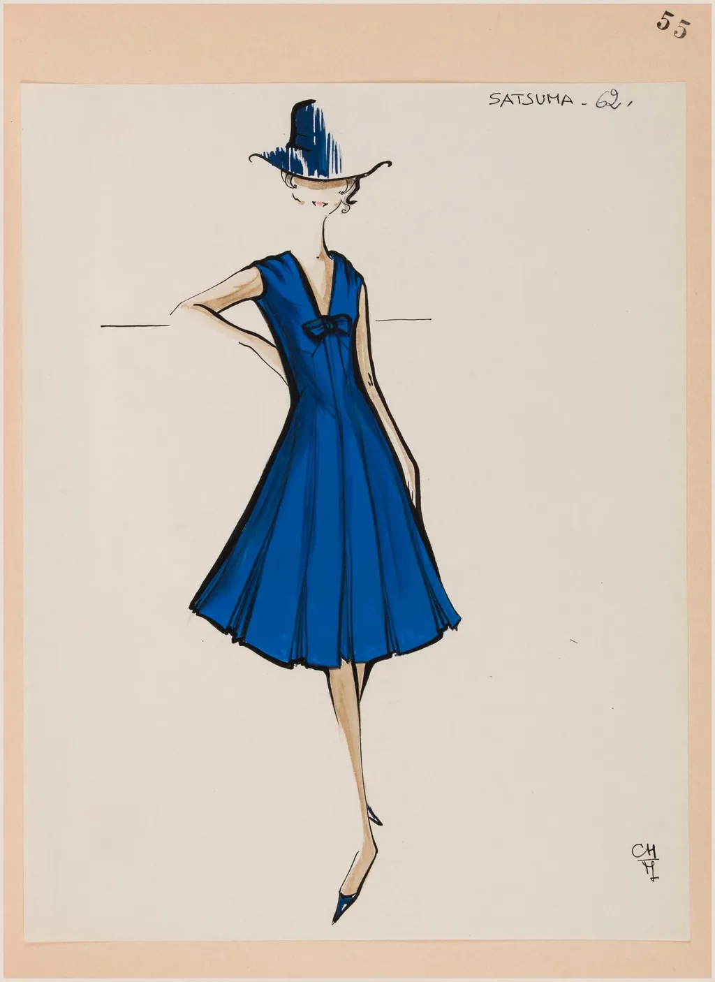 Satsuma, by Carven, 1963