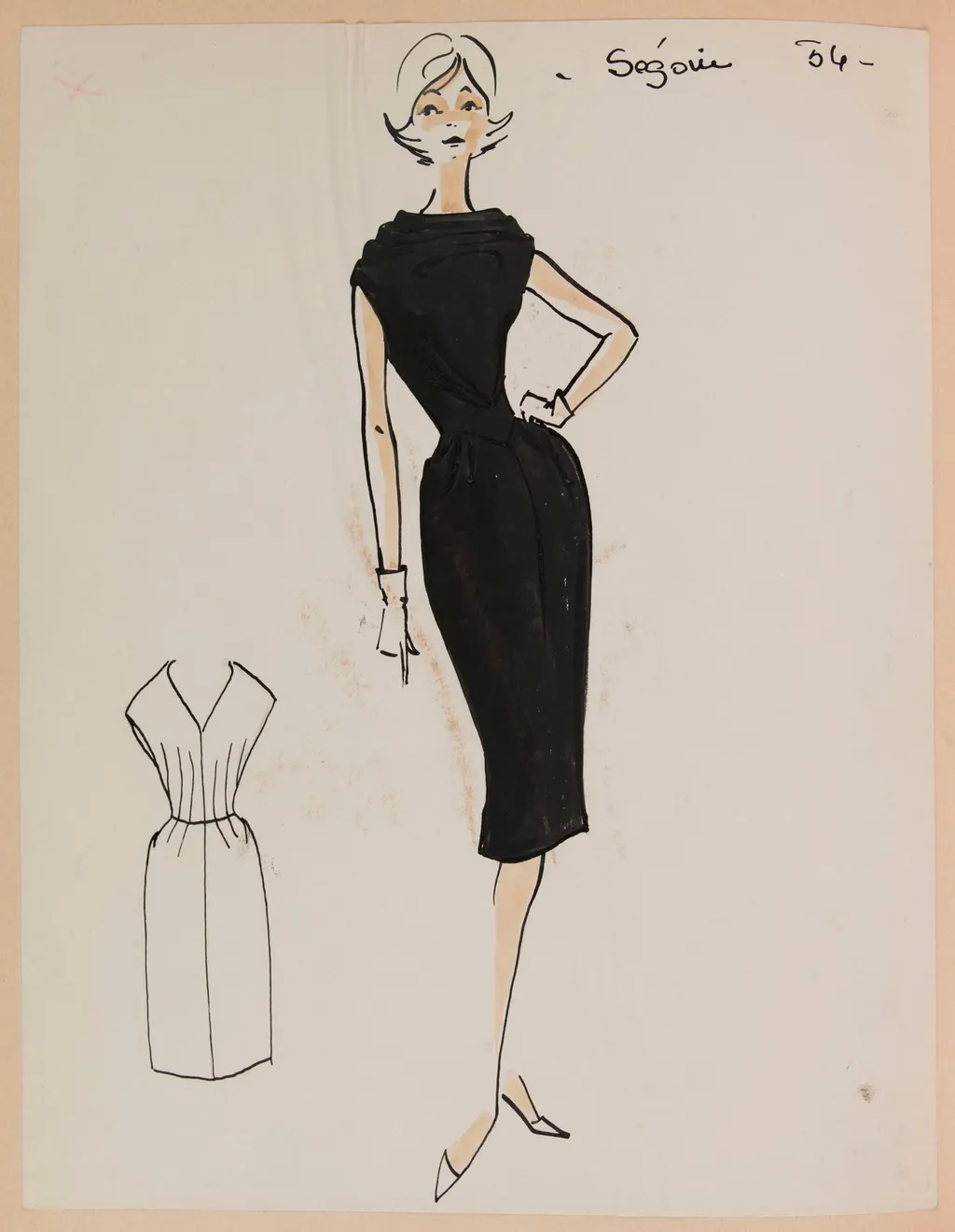 Ségonie, by Carven, 1958