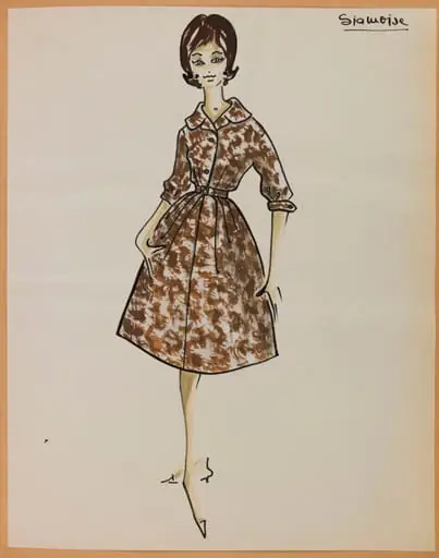 Siamoise, by Carven