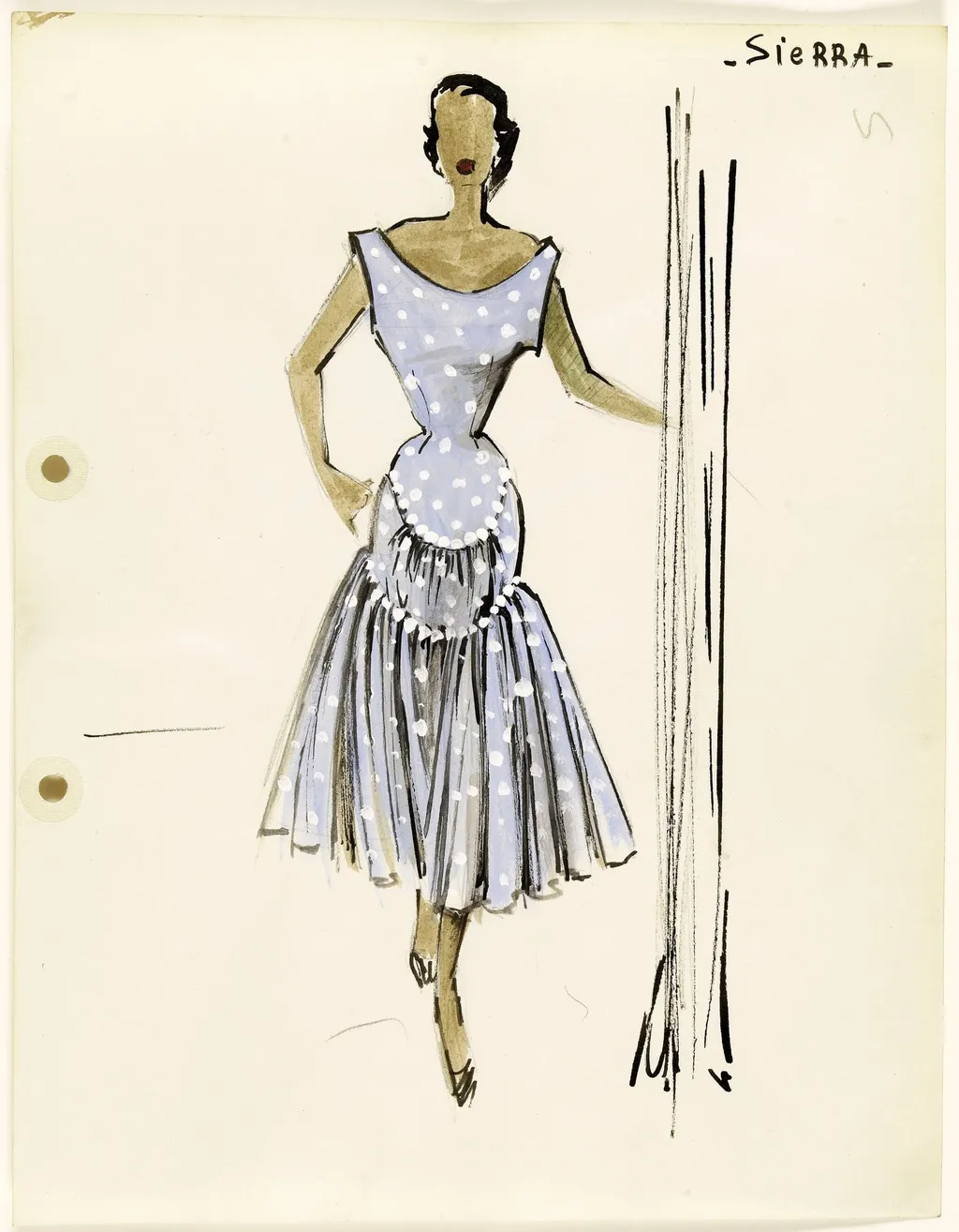 'Sierra', by Carven, 1951