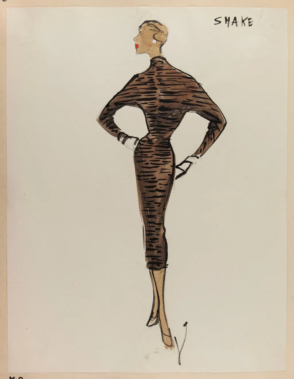 Smake, by Carven, 1952