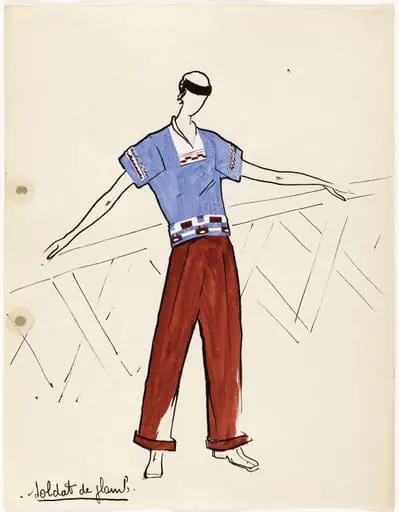 'Soldat de plomb', by Carven