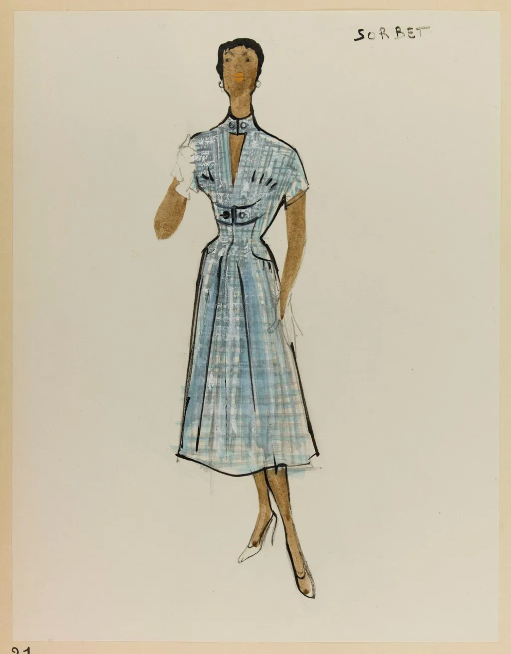 Sorbet, by Carven, 1953