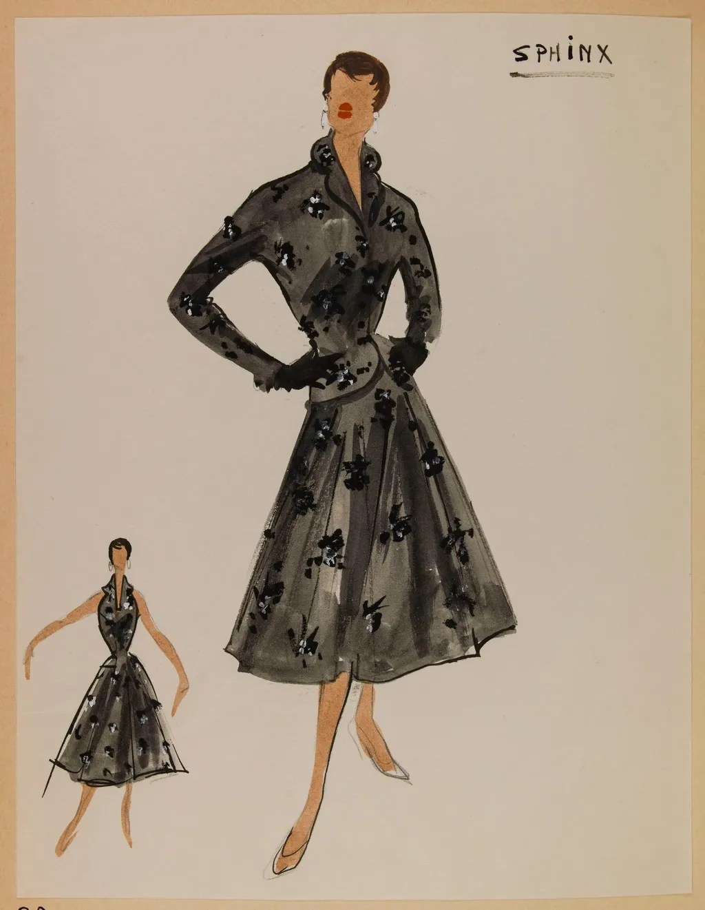 Sphinx, by Carven, 1953