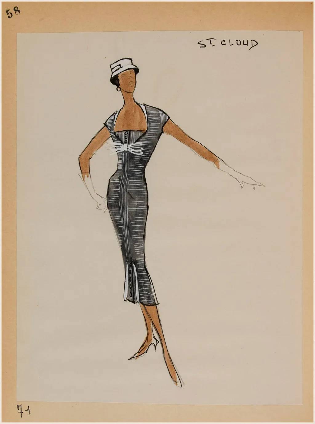 St Cloud, by Carven, 1956