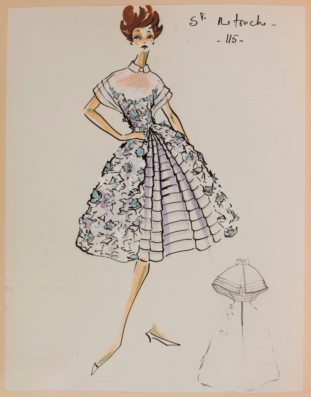 St Nitouche, by Carven, 1958