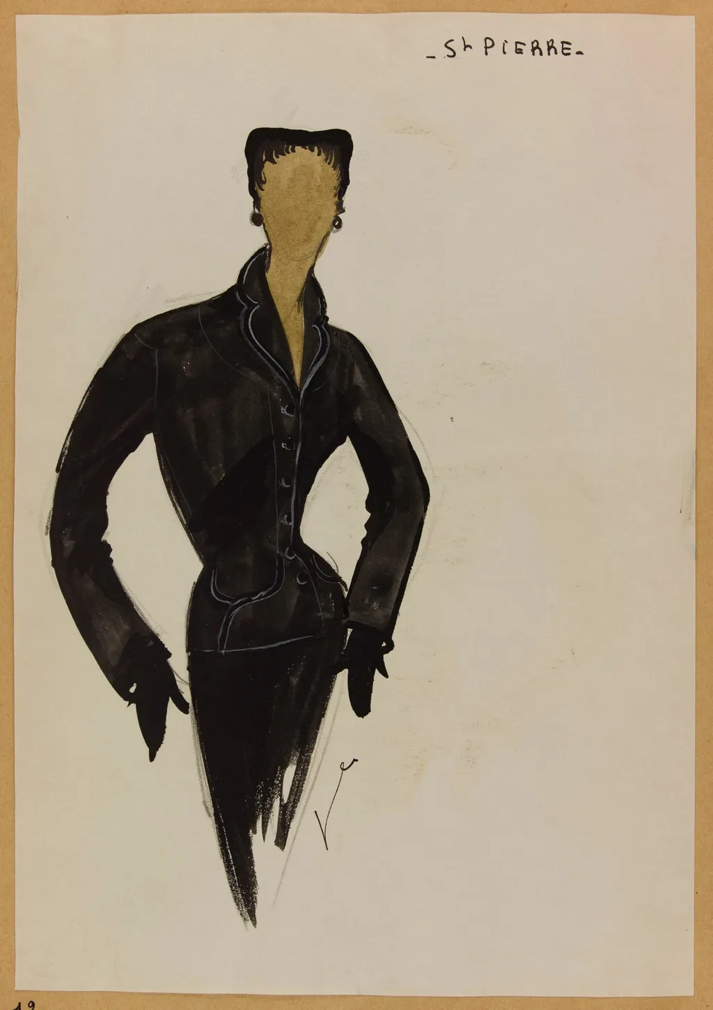 St Pierre, by Carven, 1952