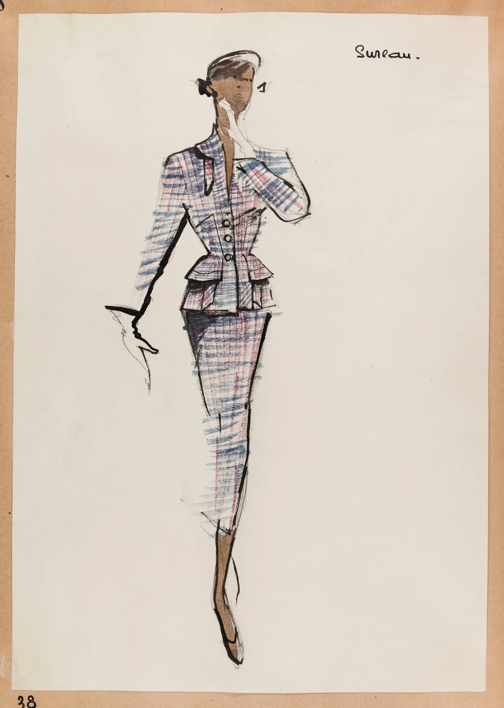 Sureau, by Carven, 1951