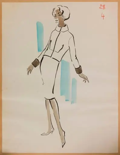 Tailleur blanc, by Carven