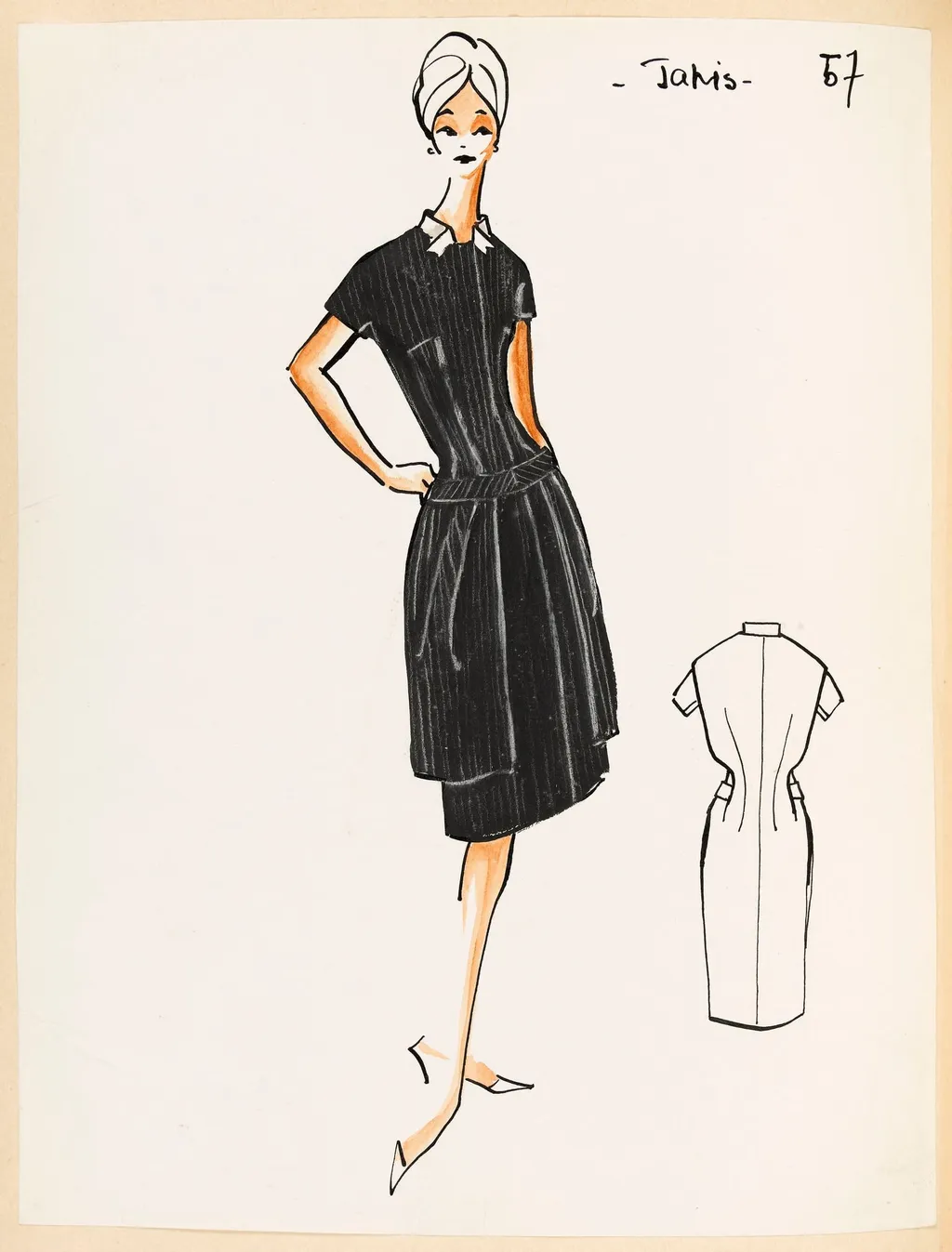 Tanis, by Carven, 1959