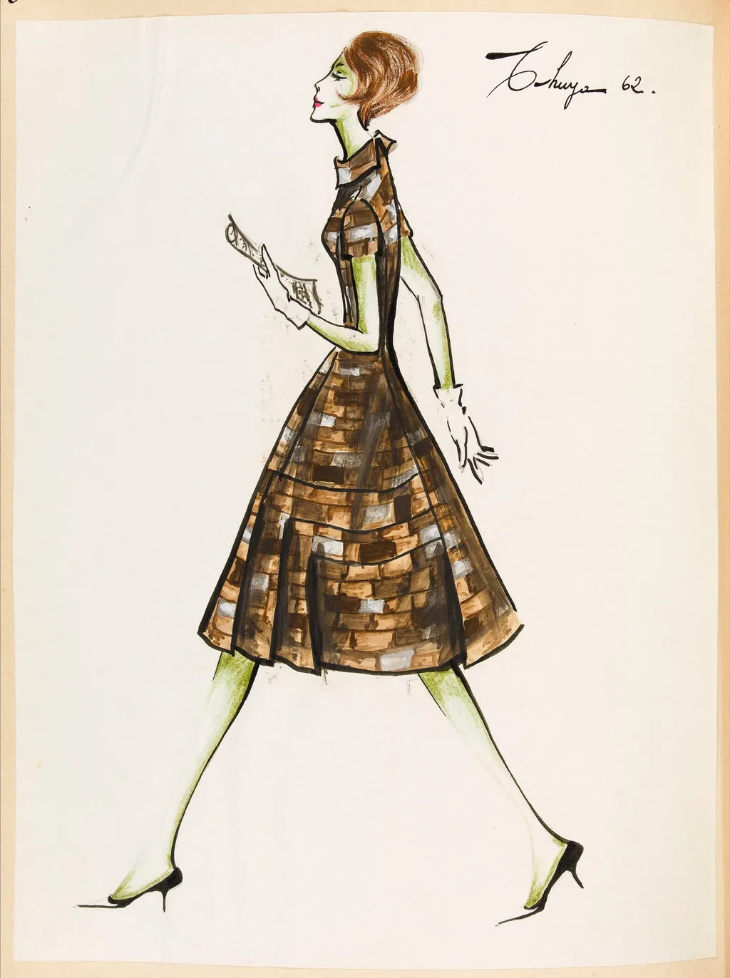 Thuya, by Carven, 1959