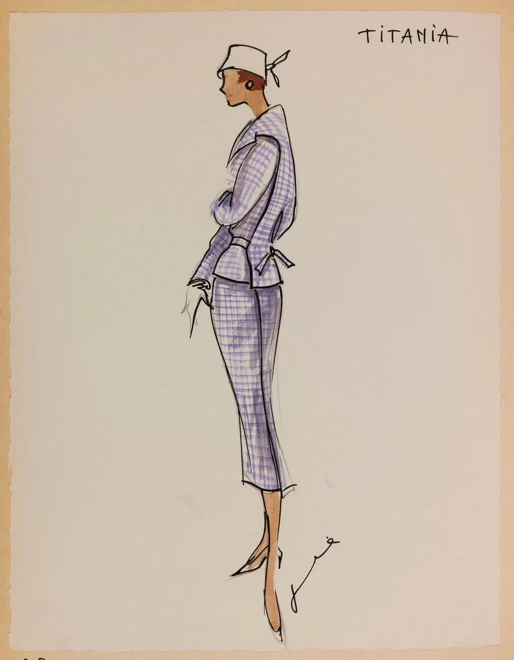 Titania, by Carven, 1956